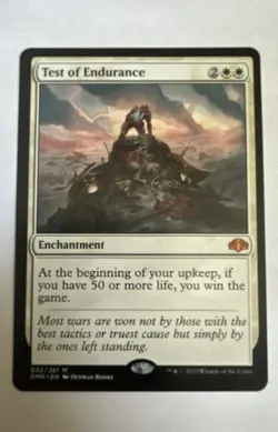 Test of Endurance Dominaria Remastered Regular MTG - Image 1