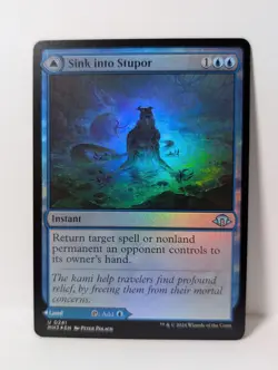 Sink Into Stupor - FOIL - Modern Horizons 3 MH3 - NM - MTG - Image 1