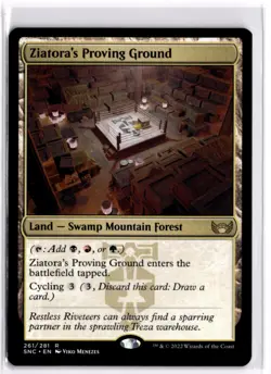 Ziatora's Proving Ground New Capenna 261 LP x1 MTG Magic: the Gathering - Image 1