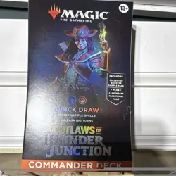 Wizards of the Coast MTG OTJ Quick Draw Commander Deck EN 13+ - Image 1