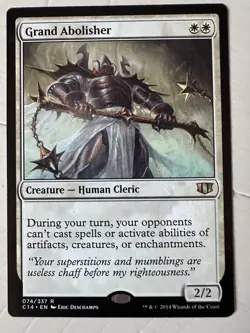 Grand Abolisher Commander 2014 Rare MTG Magic The Gathering Near Mint NM - Image 1