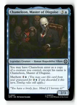 Chameleon, Master of Disguise 27 Uncommon MTG SPM NM - Image 2