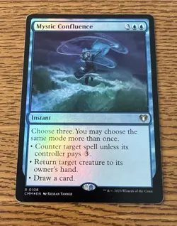 MTG Mystic Confluence Foil - Commander Masters RARE MAGIC THE GATHERING - Image 1