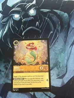 COLD FOIL DDcards🇨🇦 Disney Lorcana The First Chapter Ariel Spectacular Singer - Image 1