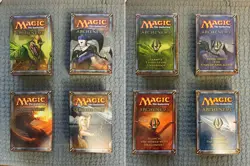 MTG Magic the Gathering Archenemy 2010 (4 Deck Set) Opened/Unplayed - Image 1
