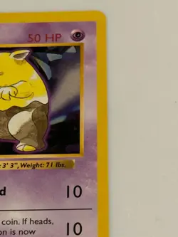 Shadowless Drowzee Pokemon Card 1999 Base Set WOTC 49/102 - Image 5