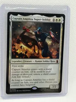 Captain America, Super-Soldier (FOIL) Marvel Super Heroes 0009 - Image 1