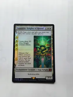 Final Fantasy Magic: The Gathering Summon: Knights of Round Foil - Image 1