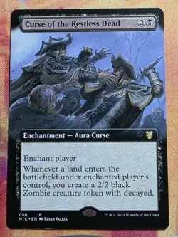 Curse of the Restless Dead (Extended Art) MTG Commander: Innistrad Midnight Hunt - Image 1