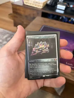 MTG English Jeweled Lotus Foil Etched NM Condition, Commander Masters - Image 1