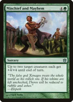 4x Mischief and Mayhem - NM/LP - Theros Block - SPARROW MAGIC - Image 1