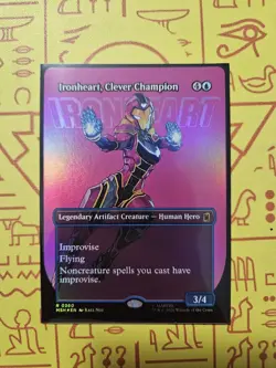 Ironheart, Clever Champion (Borderless) #360 (Foil) NM Marvel Super Heroes - Image 1