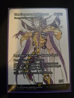 The Emperor, Hell Tyrant (Yawgmoth) - Final Fantasy Showcase - MTG - NM - Image 1