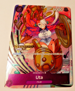 One Piece Card Game Carte Holo Championship Uta P-031 EN 2023 - Image 1