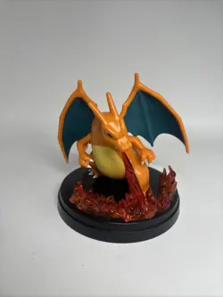 Charizard EX Super-Premium Collection (Figure Only), Pokemon Card Stand - Image 1