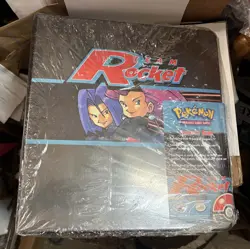 Pokemon 3-Ring Collector’s Card Binder Team Rocket 2000 WOTC - Brand New Sealed - Image 1