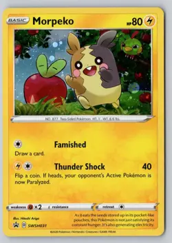 Morpeko SWSH031 SWSH: Sword & Shield Promo Cards Holo - Image 1