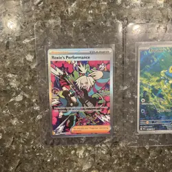 Pokemon Chaos Rising Roxies Performance 121/086(+Froakie 088/086)(2)card(s)CLEAN - Image 1