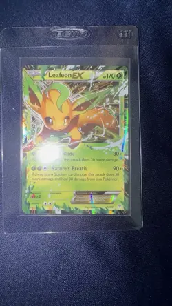 Pokemon TCG Leafeon EX Holo Rare Card 10/83 XY Generations - Image 1