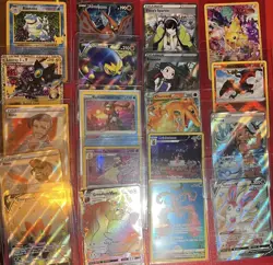 POKEMON CARD BUNDLE V or VMAX ULTRA RARE HOLO/REVERSE SHINY CARDS 50 CARD BUNDLE - Image 3