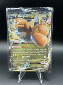 Basic Dragonite EX HP180 2014 Pokemon Card #74/111 - Holo - Image 1