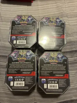 Pokemon TCG Azure Legends Tin Set - Kyogre EX Xerneas EX Sealed Lot Of 4 New - Image 2