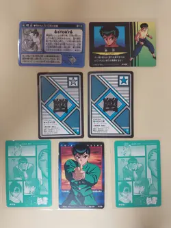 Yu Yu Hakusho Trading Card Mixed 7pcs Banpresto AMADA Japanese - Image 3