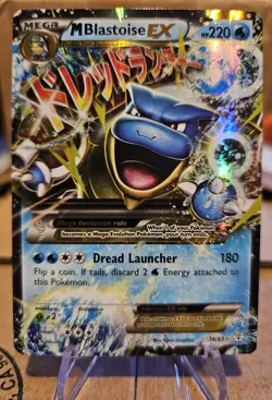 Pokemon Mega Blastoise EX Card 36/83 XY Evolutions - Image 1
