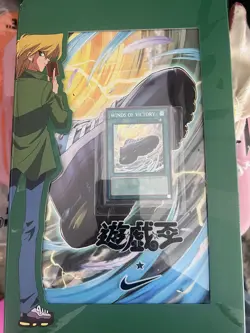 YU-GI-OH Nike Promo Card Winds Of Victory Air Max Muscle 95 Spell Card Only NEW - Image 1