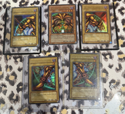 Exodia The Forbidden One - Full LOB 5 Card Set - Unlimited - NM - Image 1