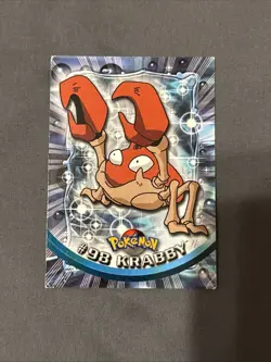 Krabby #98 Pokemon Topps Series 2 Card NM - Image 3