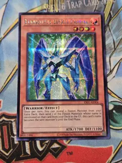 2x Yugioh Asian-English Elemental Hero Prisma ES01-AE004 Secret Rare NM - Image 1