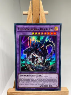 Dinomorphia Rexterm - Ultra Rare 1st Edition DIFO-EN038 - NM - YuGiOh - Image 1
