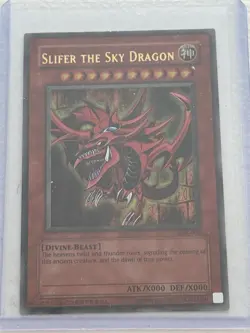 Yu-Gi-Oh! Original GBI Ultra Rare God Cards Lot Obelisk, Slifer, Ra (MP-HP) - Image 4