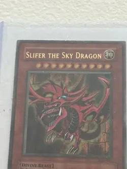 Yu-Gi-Oh! Original GBI Ultra Rare God Cards Lot Obelisk, Slifer, Ra (MP-HP) - Image 5