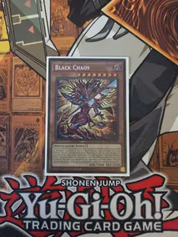 YUGIOH BLACK CHAOS CORI-EN001 SECRET 1ST ED NM - Image 1