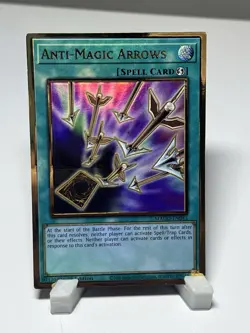 Yu-Gi-Oh! Anti-Magic Arrows (MAGO-EN043) Maximum Gold 1st Ed NM - Image 1