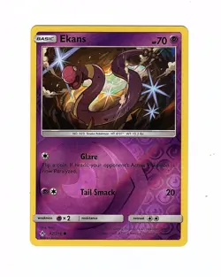 Ekans 62/214 Sm-Unbroken Bonds Reverse Holo - Pokemon Card - Image 1