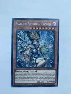 CORI-EN022 Phara the Primordial Goddess Secret Rare 1st Ed YuGiOh - Image 1
