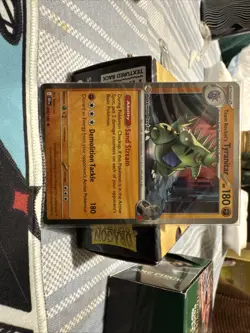 Team Rockets Tyranitar Promo Card Destined Rivals Series 096/182 NM Condition - Image 5
