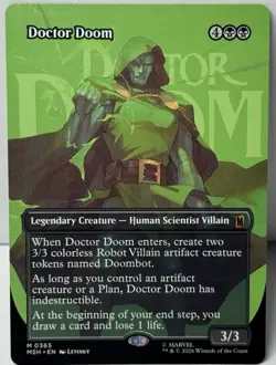 Doctor Doom (Borderless) (0365) Marvel Super Heroes Regular - Image 1