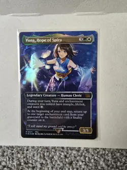 Yuna, Hope of Spira (Borderless) (Chocobo Track Foil) Final Fantasy Foil - Image 1