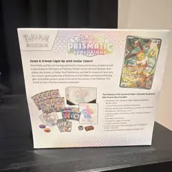 Pokemon TCG Scarlet & Violet Prismatic Evolutions ETB 65 Cards Booster Promo - Image 2