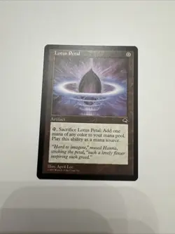 Lotus Petal Artifact Tempest MTG Magic the Gathering Card LP - Image 1
