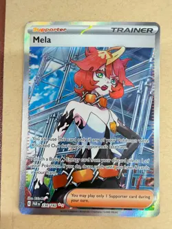 Pokemon TCG Mela Paradox Rift 236/182 Holo Ultra Rare Card NM/M PACK FRESH - Image 1