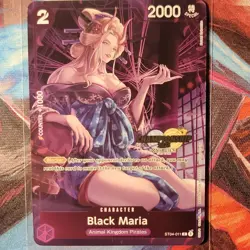 Bandai Black Maria ST04-011 One Piece Promotion Cards Promo Foil Special 2023 - Image 1