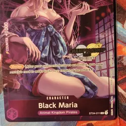Bandai Black Maria ST04-011 One Piece Promotion Cards Promo Foil Special 2023 - Image 3