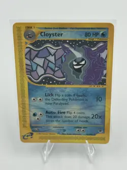 Cloyster - 42/165 - Pokemon Expedition Non-Holo Rare Card NM - Image 1