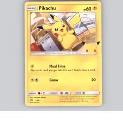 Pokemon TCG Pikachu McDonalds Promo Card 25/25 25th Anniversary NON HOLO - Image 1