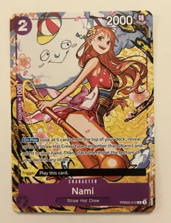 Nami (Welcome Pack 2026 Vol.1) PRB02-012 One Piece Promo Card 1 - Image 1